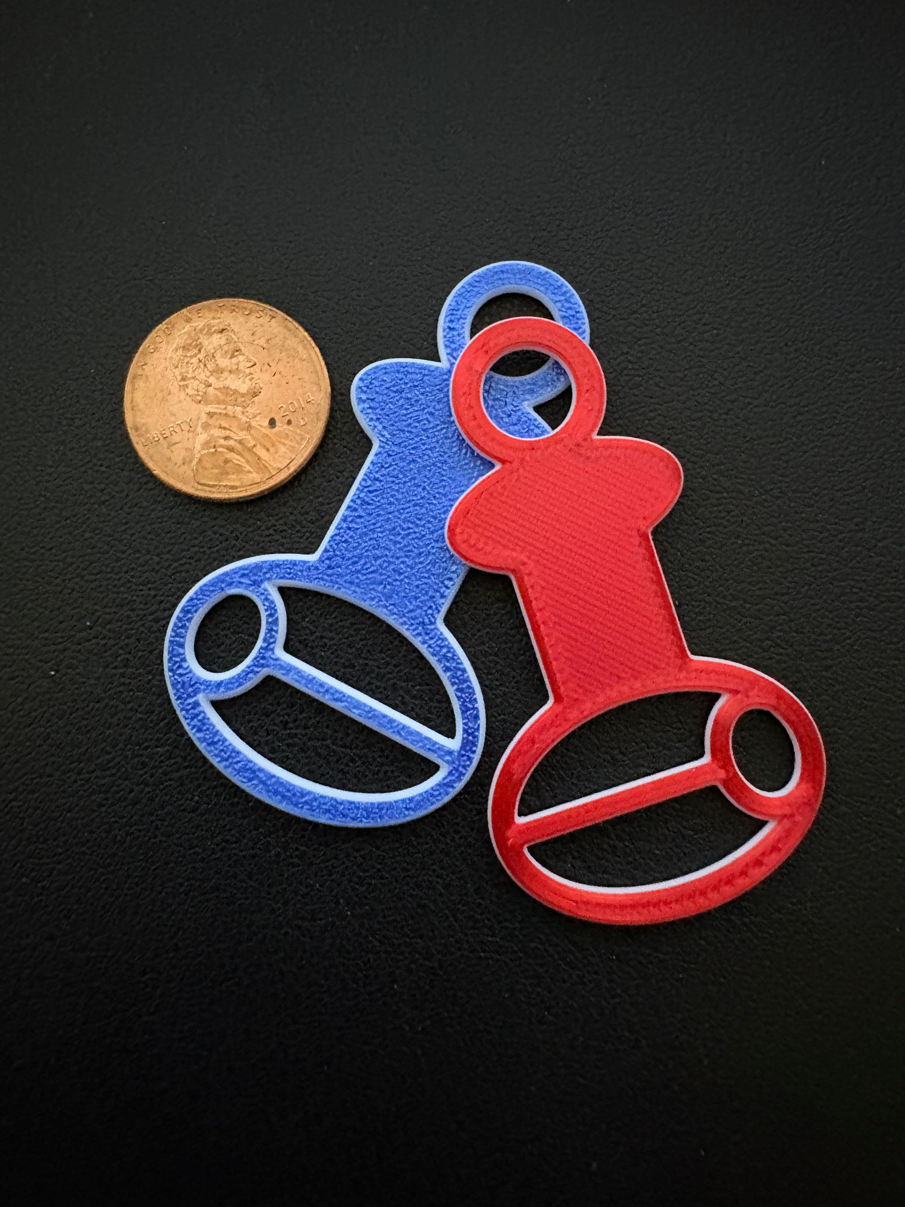 20 Pack No-Kink Floss Drop Red, White & Blue